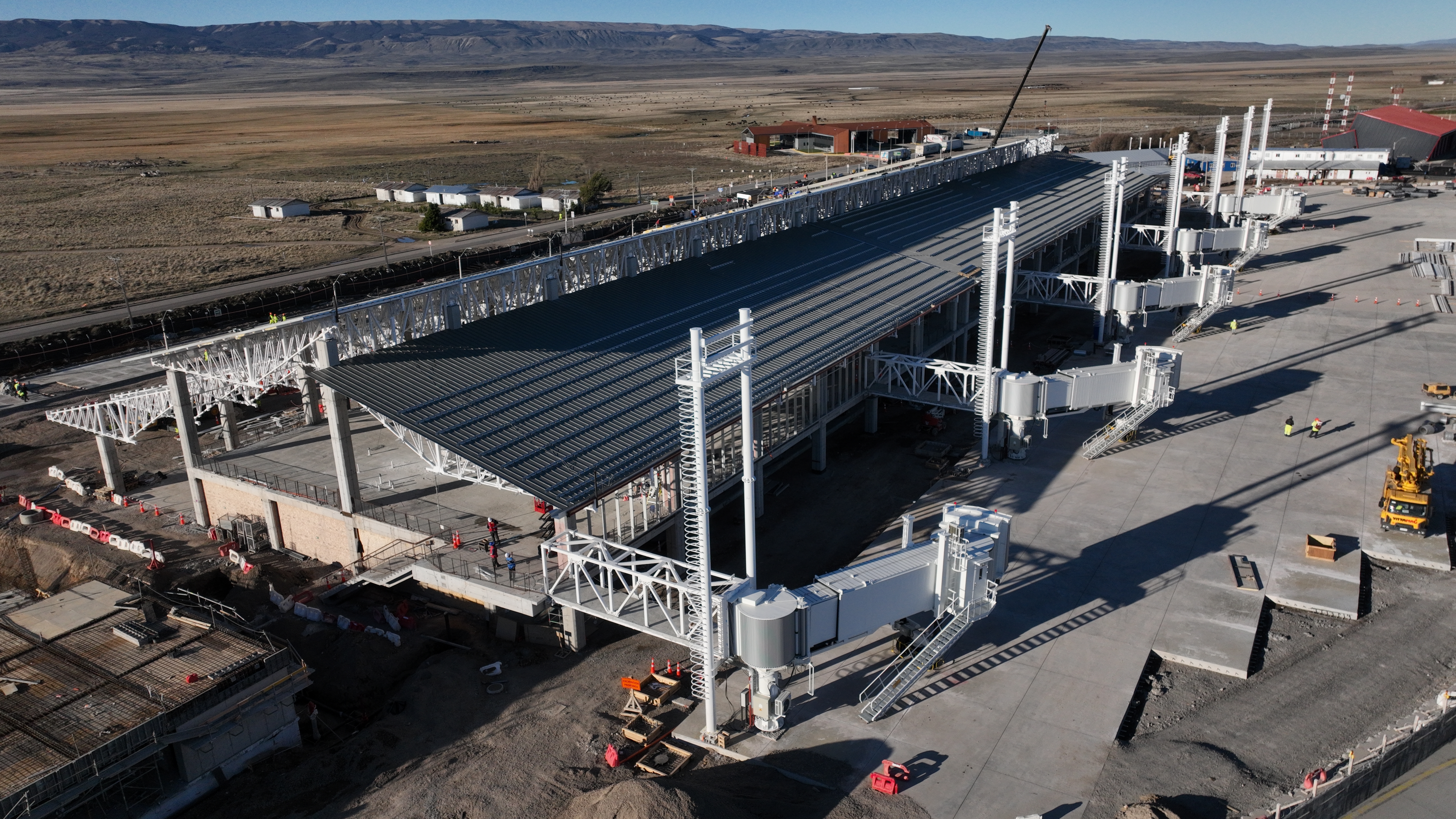 Progresa la ampliación del aeródromo de Balmaceda en Chile