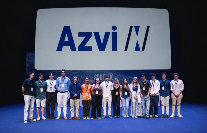 Grupo de becados de Azvi en el programa Sputnik
