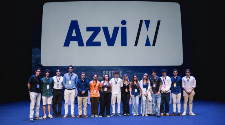 Grupo de becados de Azvi en el programa Sputnik